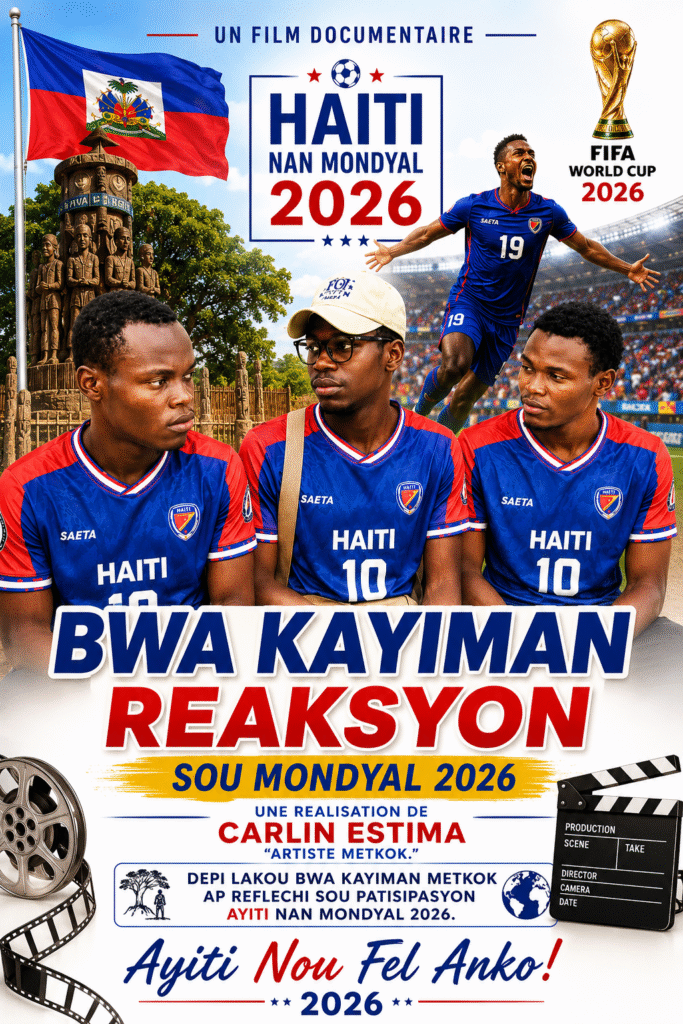 Bwa Kayiman Reaksyon Sou Mondyal 2026 – Une Realisation de Carlin Estima “Artiste Mètkòk”